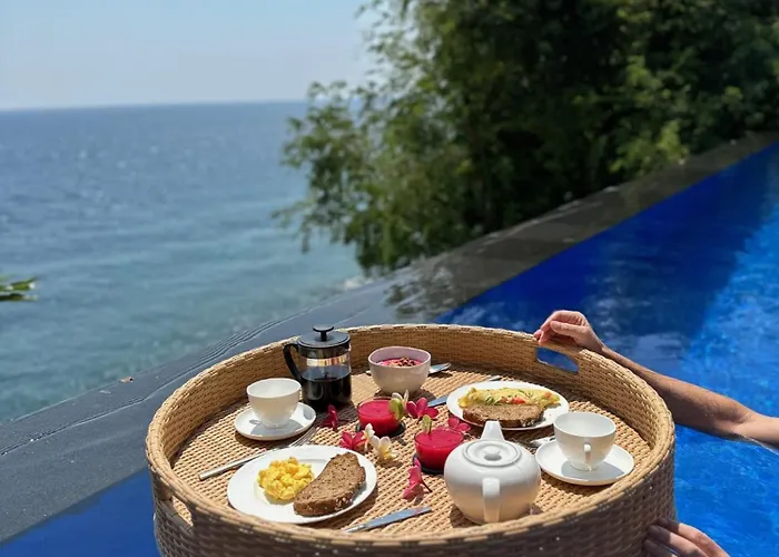 Private Luxury Villa Celagi - With Large Infinity Pool And Ocean View